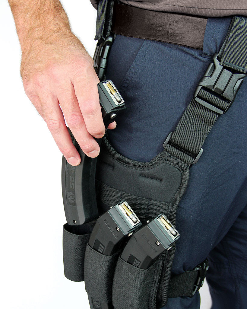 Tac-Hammer® Triple Mag Drop Leg Storage Pouch for Ruger® 10/22® Magazines Storage and Transport Adaptive Tactical
