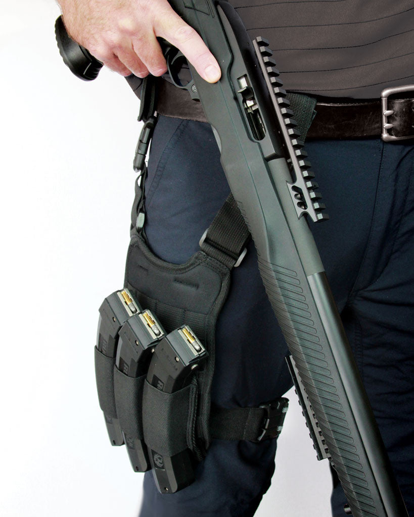 Tac-Hammer® Triple Mag Drop Leg Storage Pouch for Ruger® 10/22® Magazines Storage and Transport Adaptive Tactical