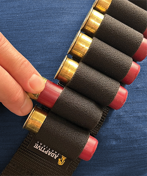 Shotgun Bandolier Storage and Transport Adaptive Tactical