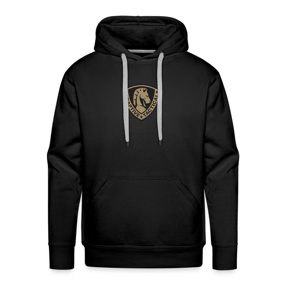 black / S Adaptive Tactical Men’s Premium Shield Hoodie Men’s Premium Hoodie | Spreadshirt 20 Adaptive Tactical