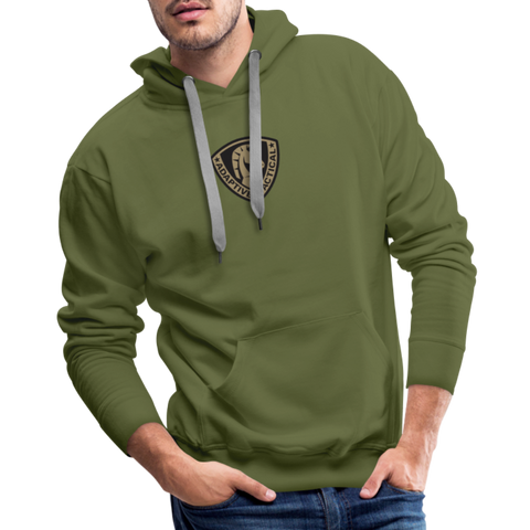 olive green / S Adaptive Tactical Men’s Premium Shield Hoodie Men’s Premium Hoodie | Spreadshirt 20 Adaptive Tactical